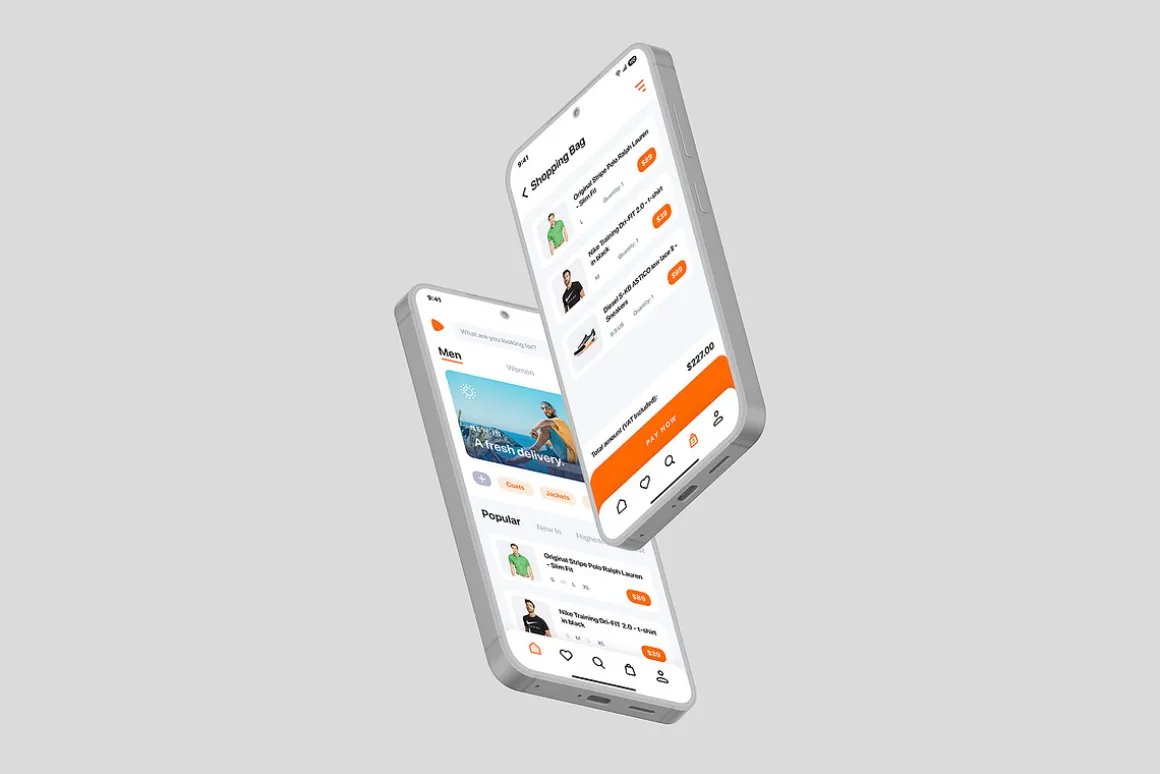 Galaxy S25 Clay Mockups Scenes