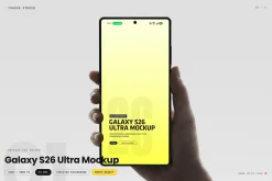 Galaxy S26 Ultra Mockup