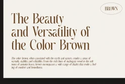 Galliget Modern Serif Font