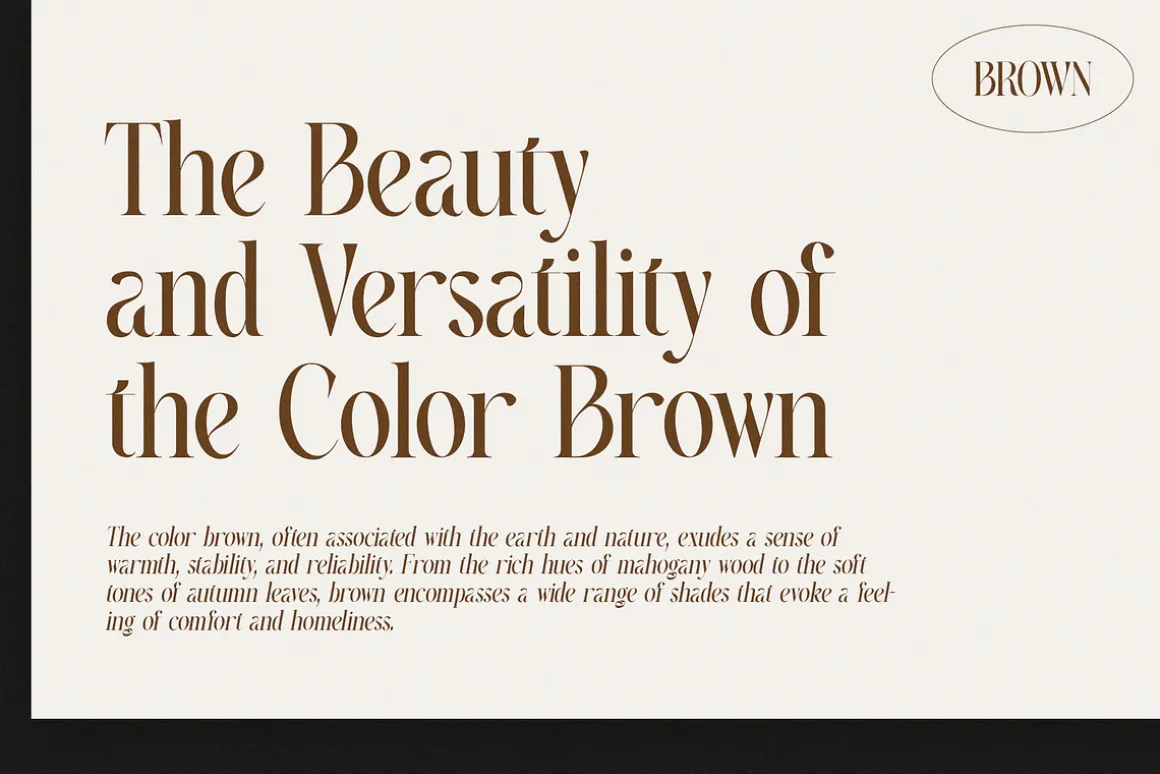 Galliget Modern Serif Font
