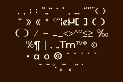 Gaqor - Modern Cinematic Font