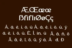 Gaqor - Modern Cinematic Font