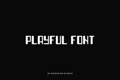 Garboy - Thick & Rounded Font