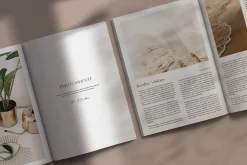 Gariot Magazine Photoshop Mockups