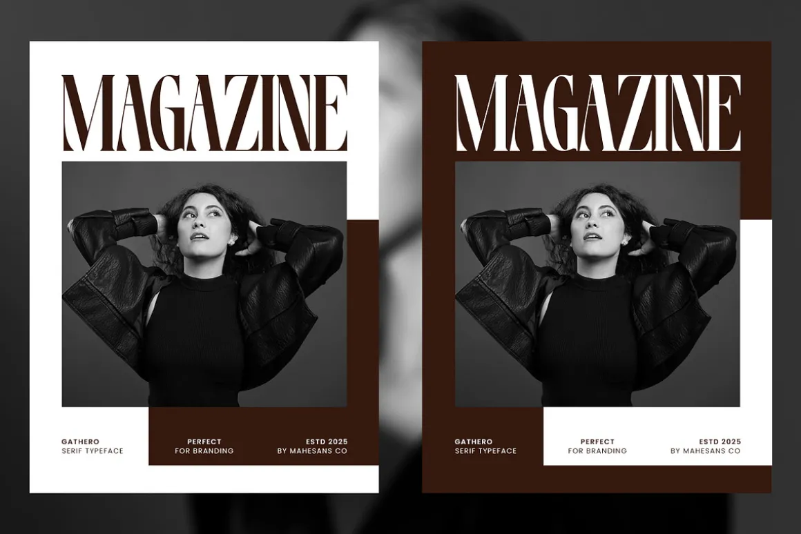 Gathero – Modern Editorial Serif
