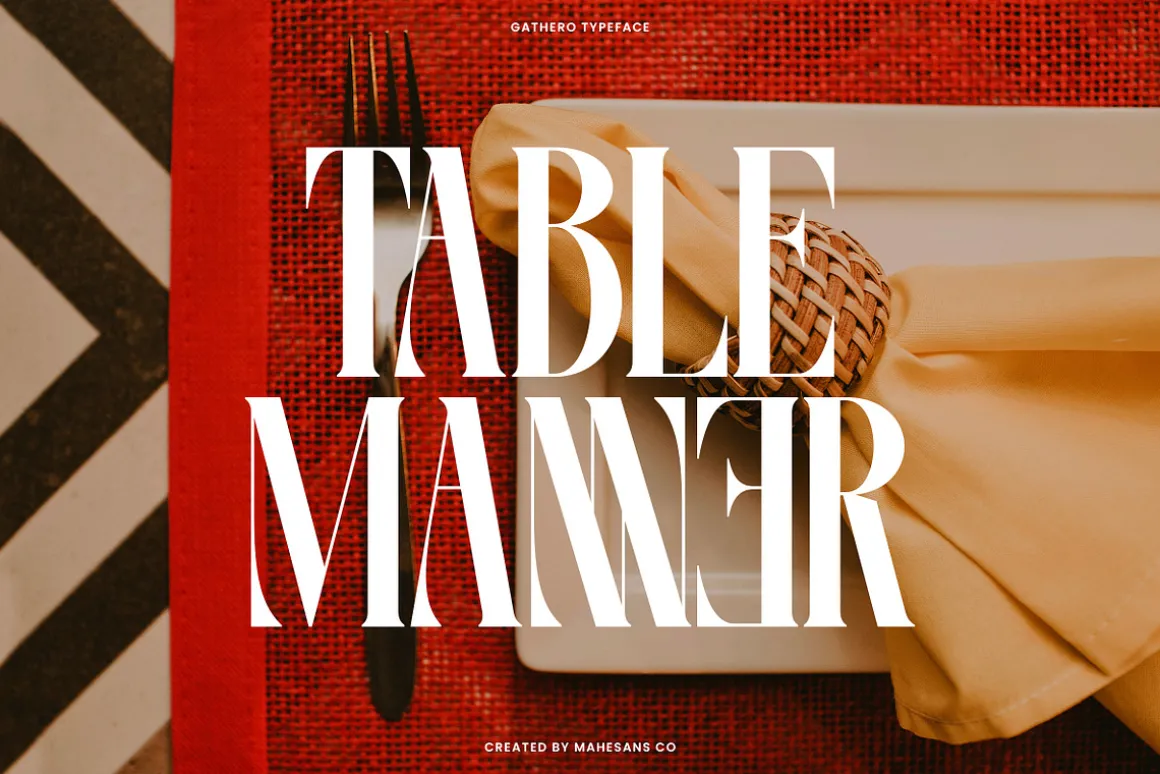 Gathero – Modern Editorial Serif