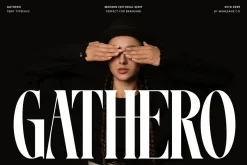 Gathero – Modern Editorial Serif