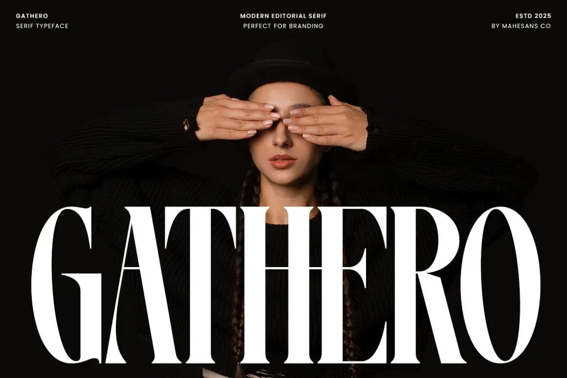 Gathero – Modern Editorial Serif