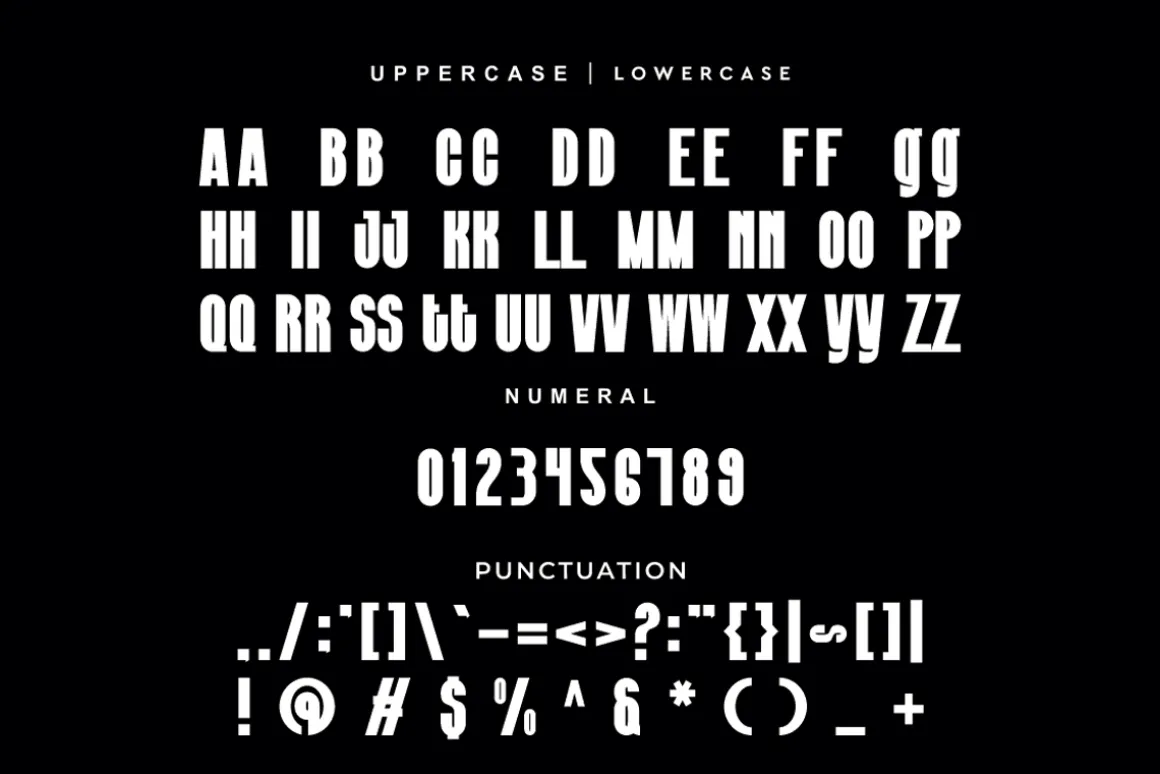 Gavonay - Modern Font