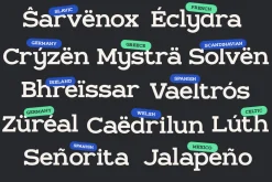 GC Regain - Display Bold Slab Serif