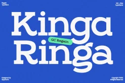 GC Regain - Display Bold Slab Serif