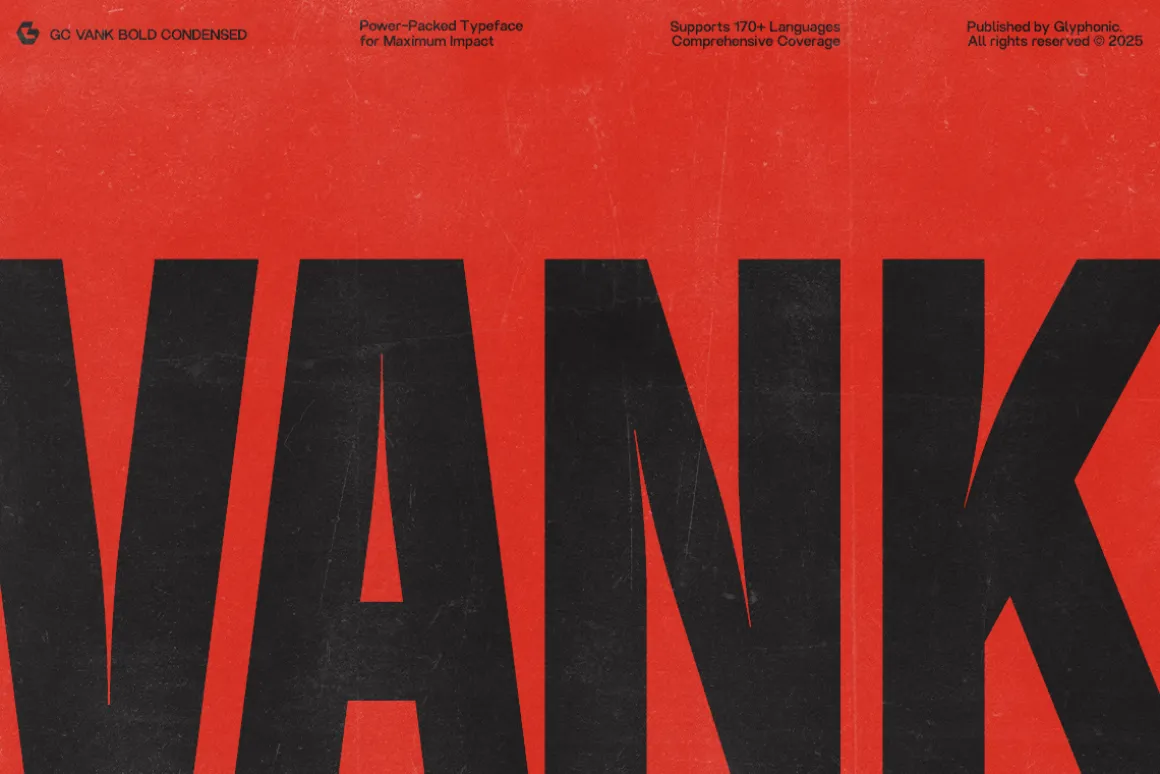 GC Vank - Strong Bold Condensed