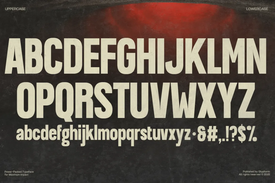 GC Vank - Strong Bold Condensed