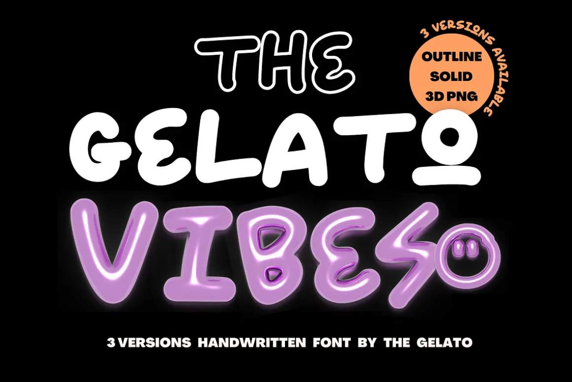 Gelato Vibes Handwritten Street Font