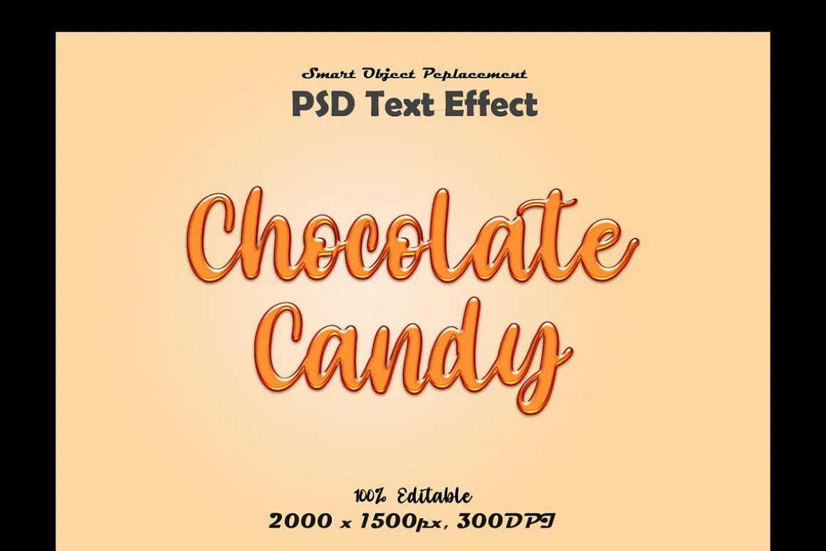 Gel Text Effect