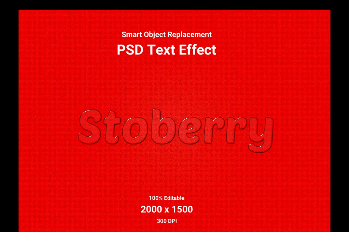 Gel Text Effect