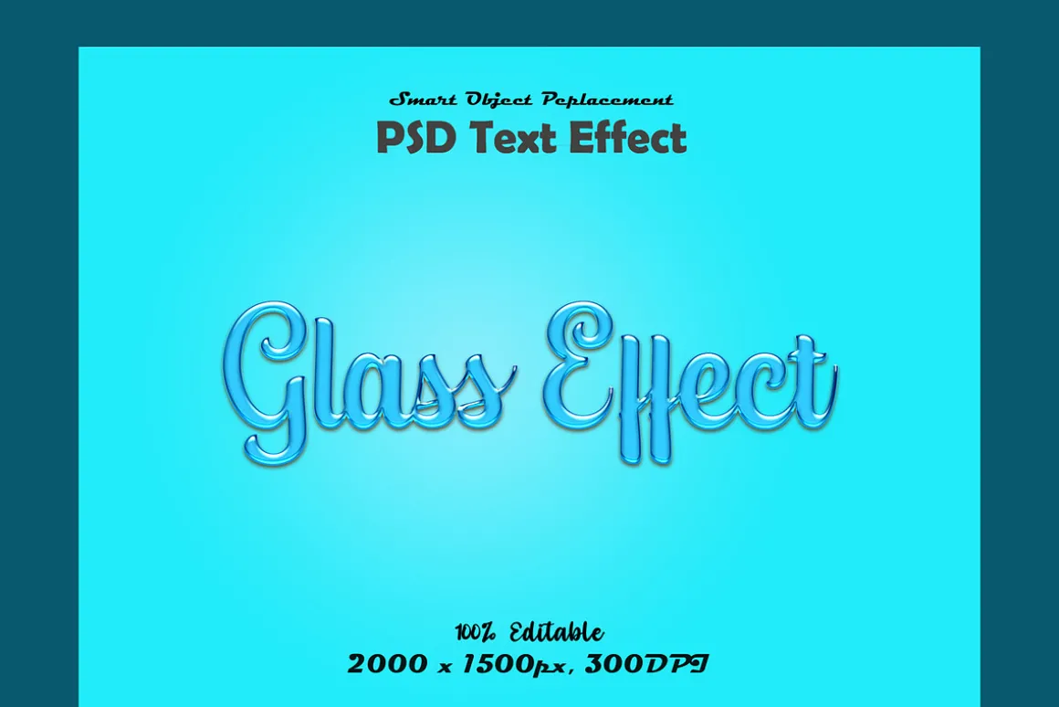 Gel Text Effect