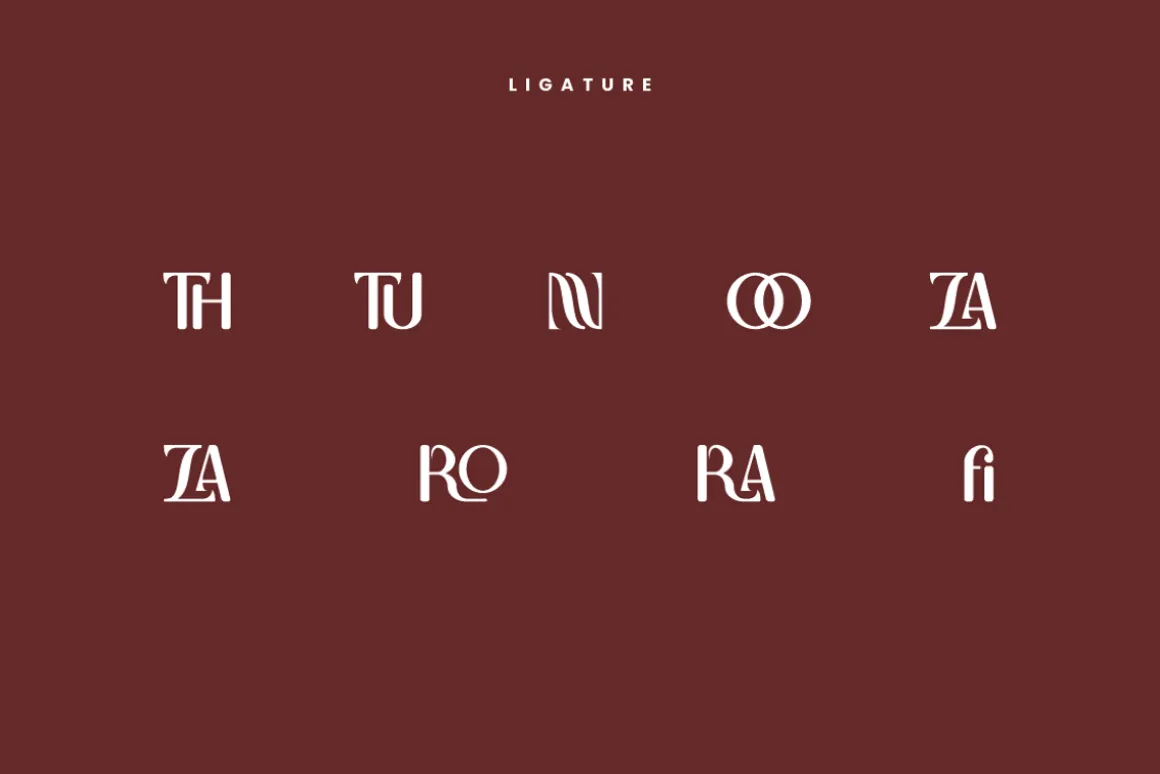 Gennroza - Branding Font