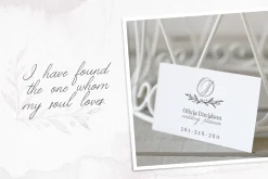 Gentle Whisper. Wedding Floral Font