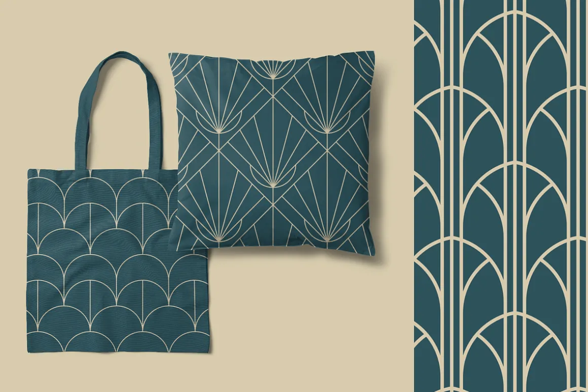 Geometric Art Deco Patterns