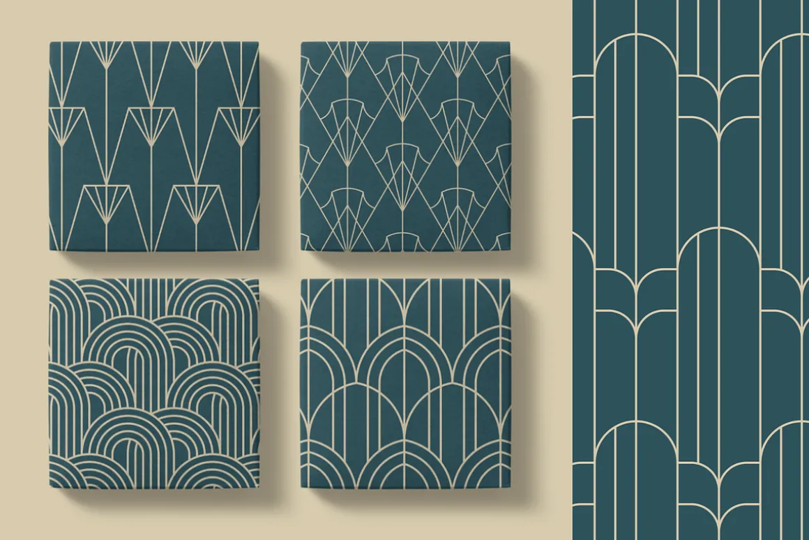 Geometric Art Deco Patterns