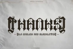 Gewas - Old English Font