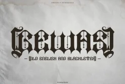 Gewas - Old English Font