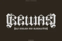 Gewas - Old English Font