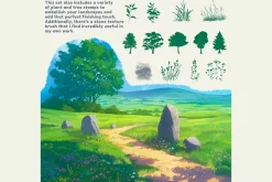 Ghibli Style Brushes for Procreate