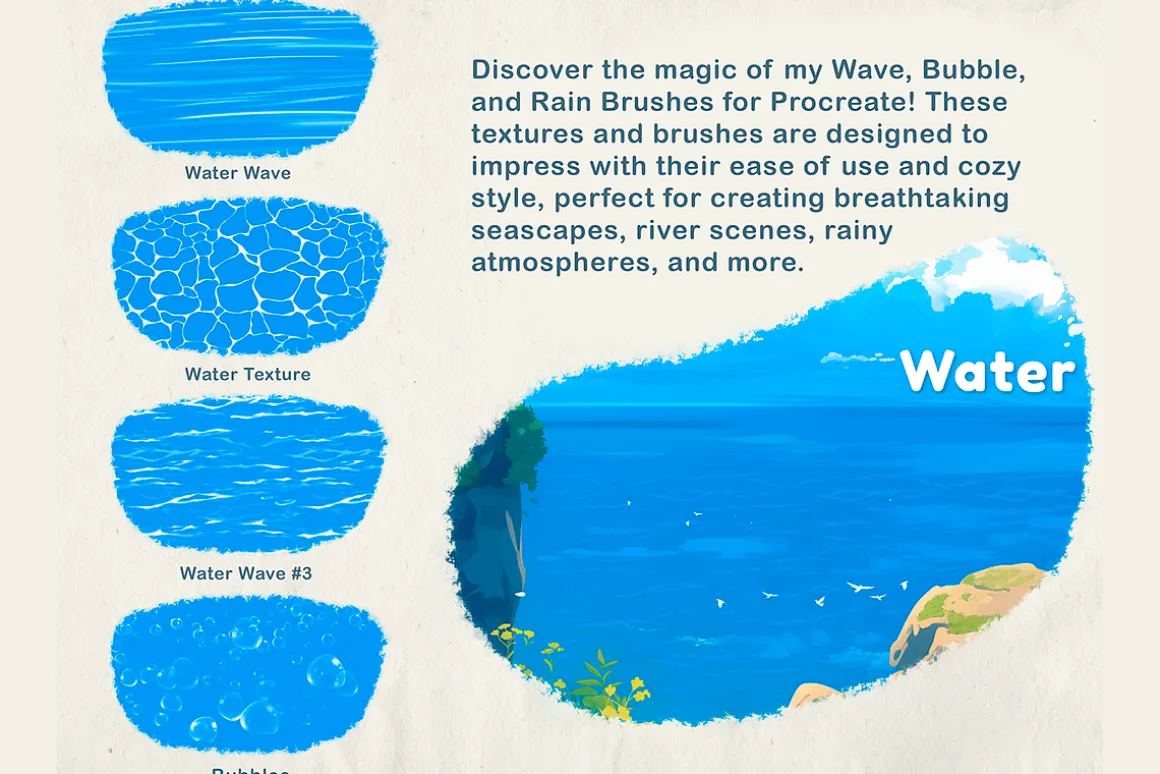 Ghibli Style Brushes for Procreate