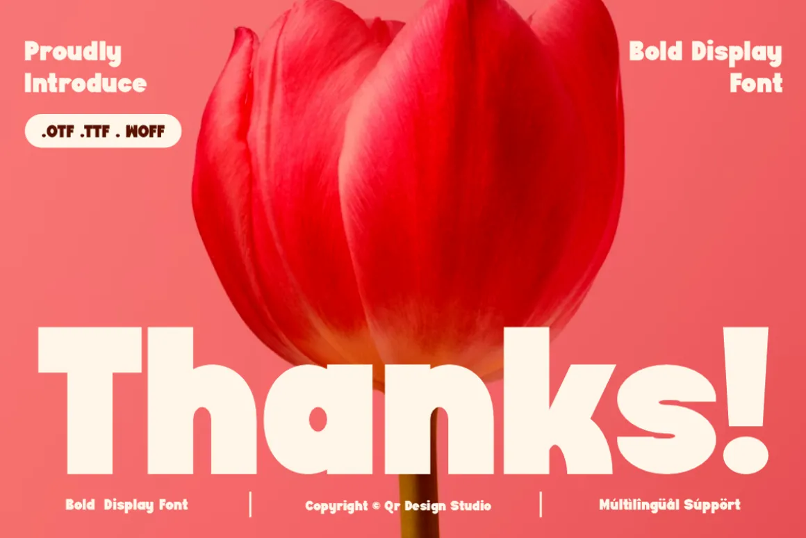 Ghifiuk - Bold Display Font