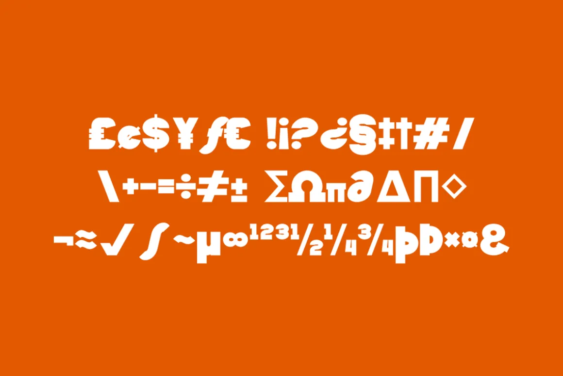 Ghifiuk - Bold Display Font