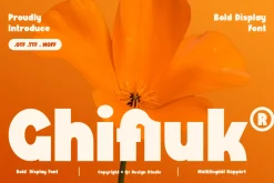 Ghifiuk - Bold Display Font