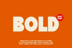 Ghifiuk - Bold Display Font