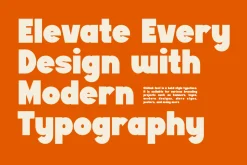 Ghifiuk - Bold Display Font
