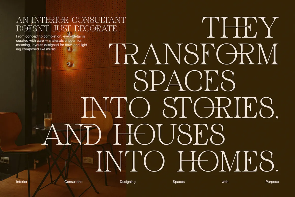 Ghond Modern Elegant Serif Font