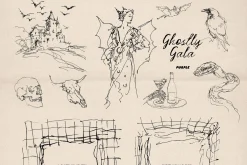 Ghostly Gala: Halloween Clipart
