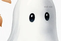 Ghosts Watercolor Clipart PNG