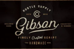 Gibson Script + Extras