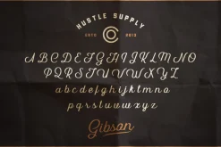 Gibson Script + Extras