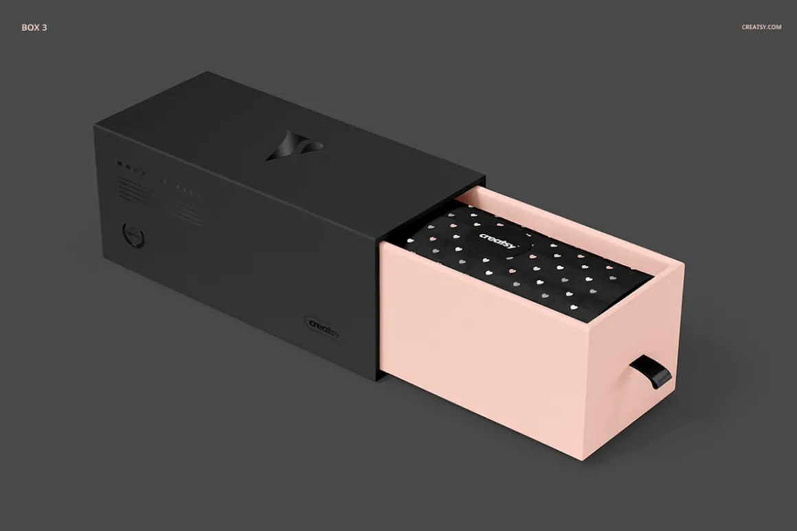Gift Boxes and Bags Mockup Set