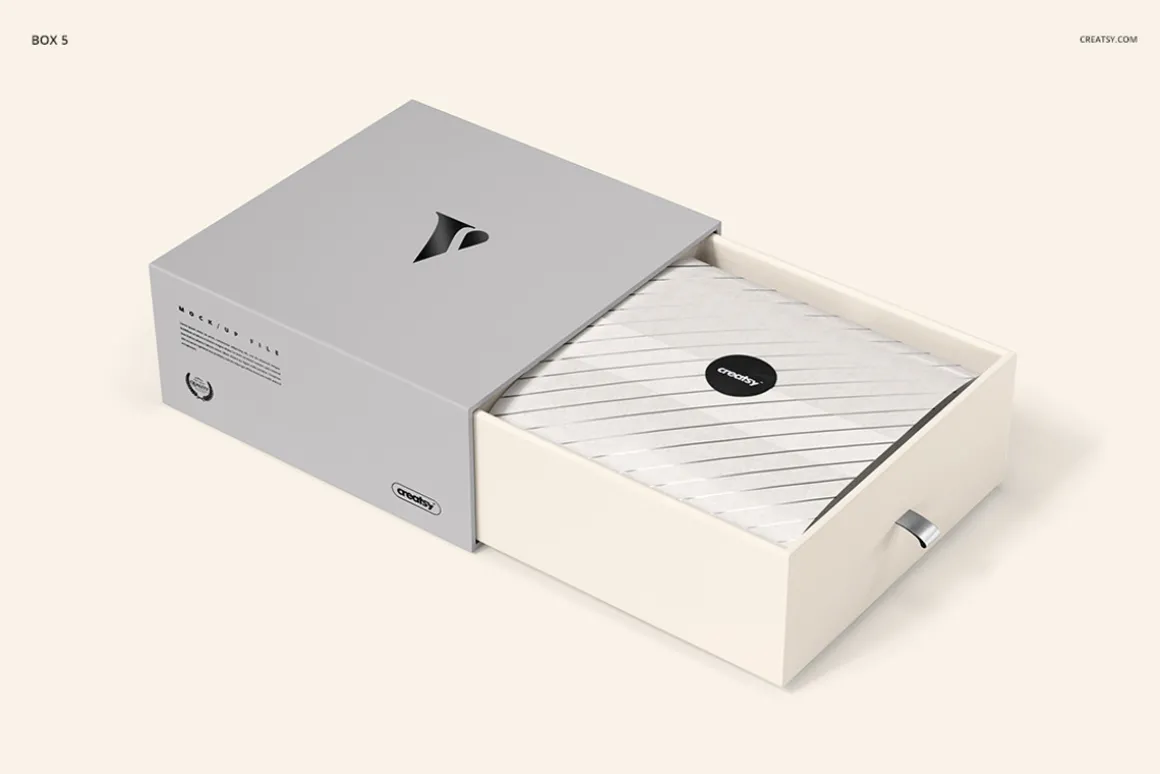 Gift Boxes and Bags Mockup Set