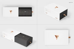 Gift Boxes and Bags Mockup Set