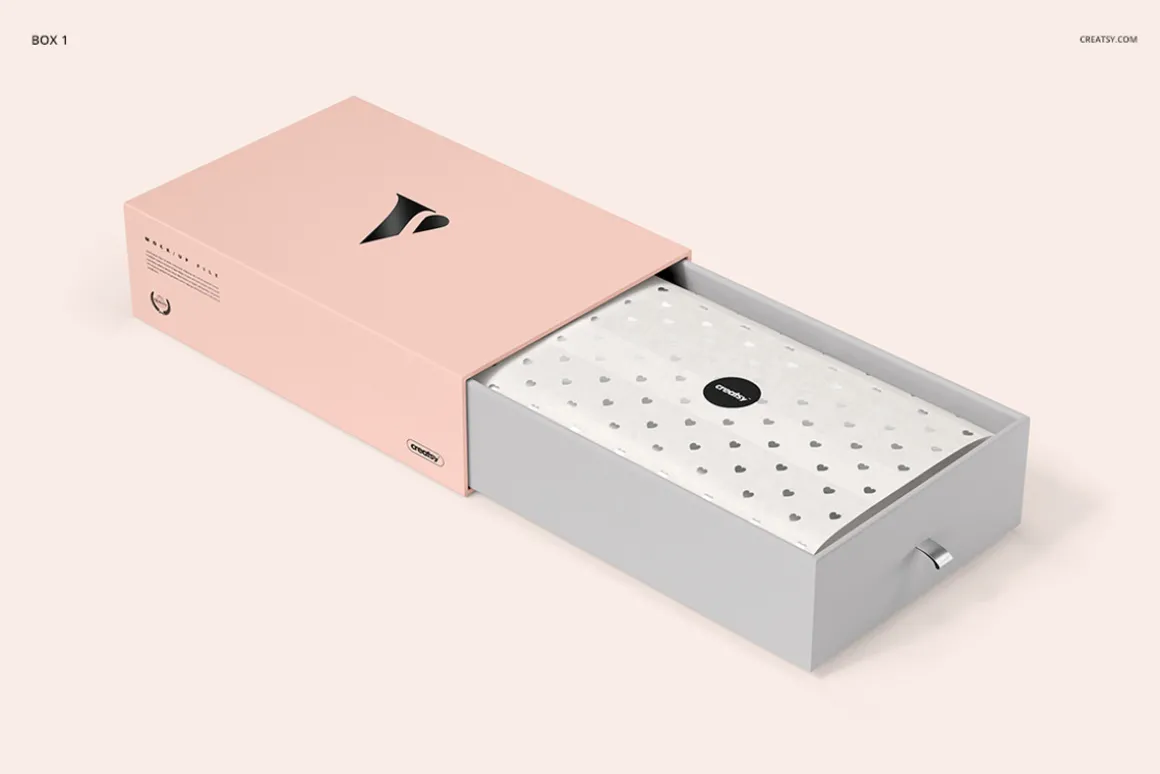 Gift Boxes and Bags Mockup Set