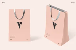 Gift Boxes and Bags Mockup Set