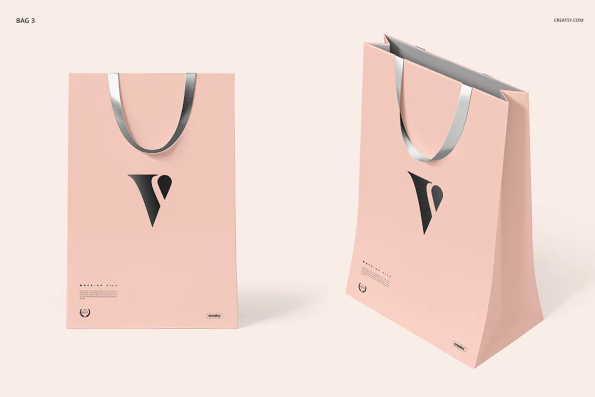 Gift Boxes and Bags Mockup Set