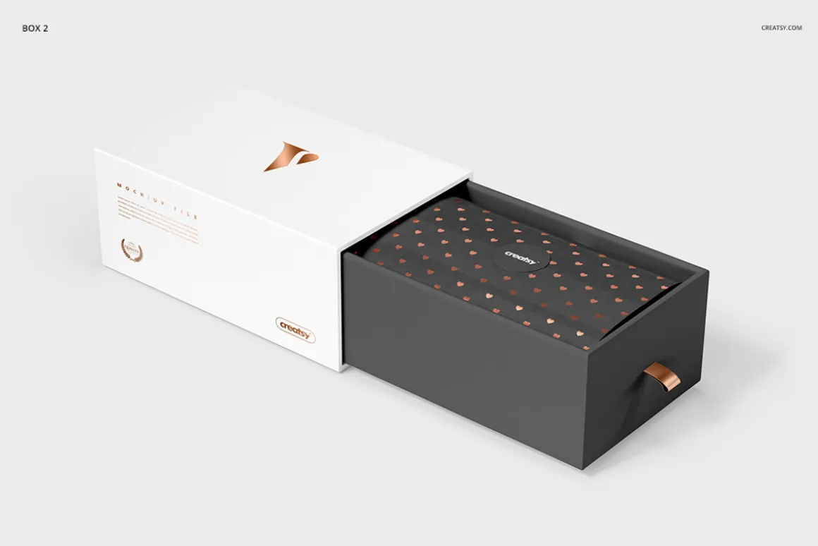 Gift Boxes and Bags Mockup Set