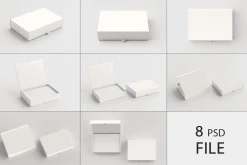 Gift Box Mockup