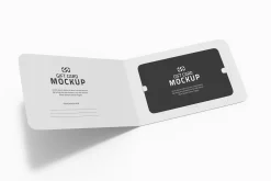Gift Card Holder Mockup
