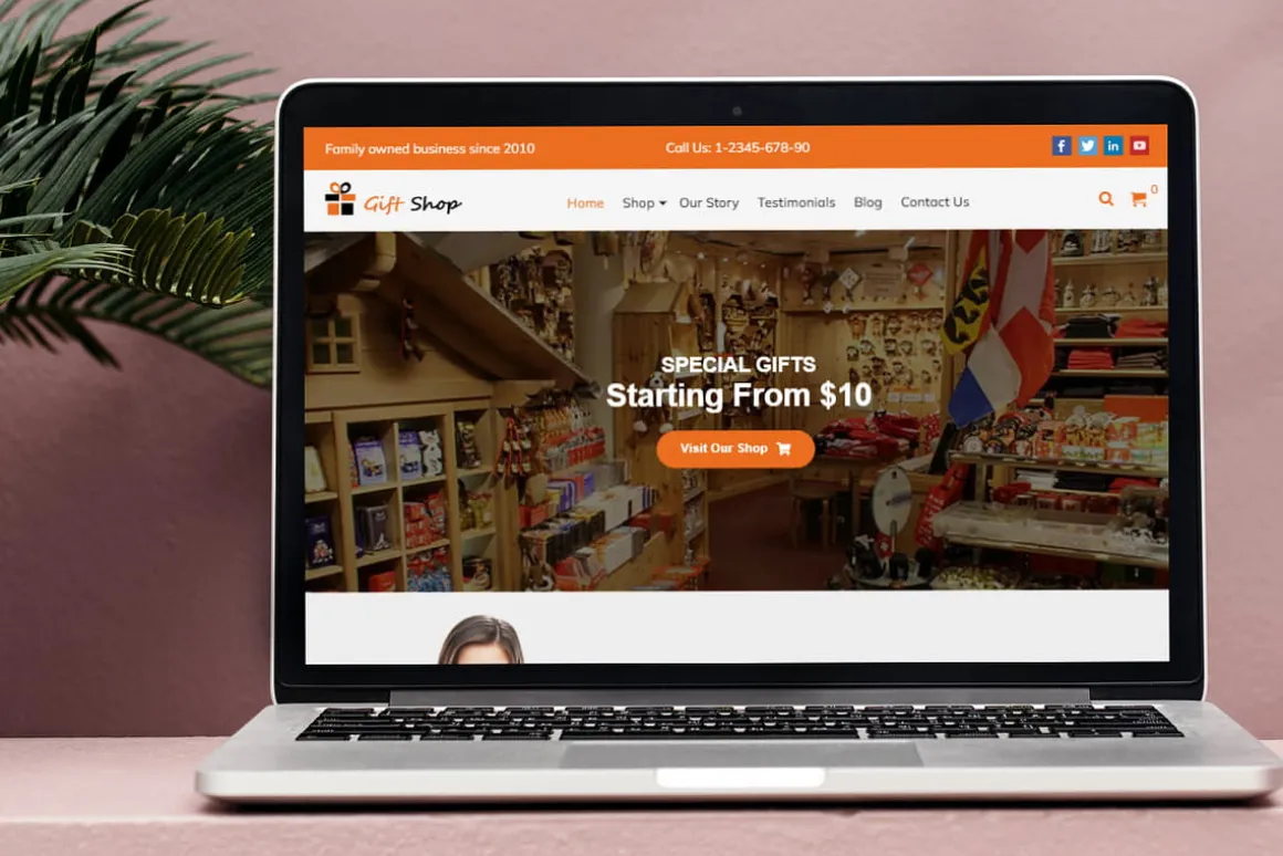 Gift Shop WordPress Theme